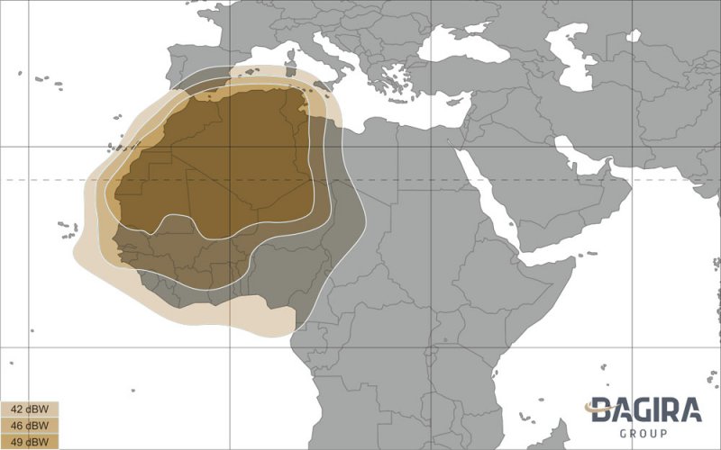North West Africa Downlink Coverage